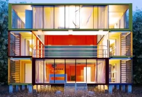 濟南長清區雙泉鎮住人集裝箱別墅酒店 濟南長清區雙泉鎮住人集裝箱別墅酒店