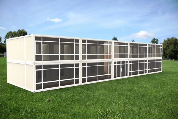 裝配式打包箱房采用模塊化設(shè)計思想和生產(chǎn)工藝 濟南裝配式打包箱